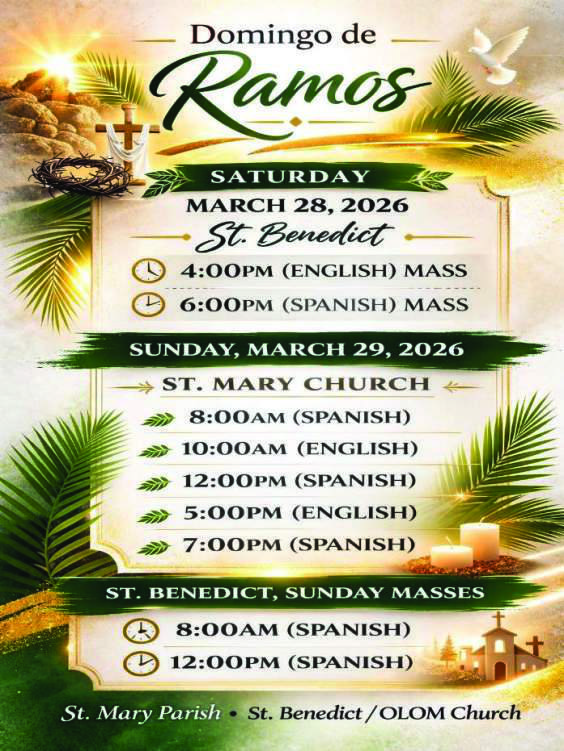 Domingo de Ramos — Palm Sunday
